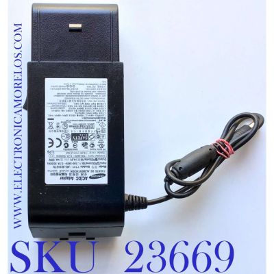 ADAPTADOR SAMSUNG VCA / NUMERO DE PARTE SAA110587EA  / 110910-11 / SU10054-11014 / 1588-3366 /  MODELO AD-3014STN / ENTRADA VCA 100-240V～50-60Hz 7A / SALIDA VCD 14V-2.14A 30W	